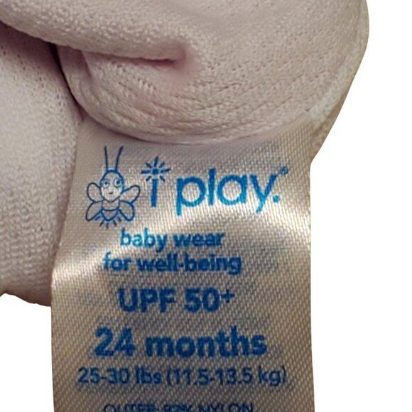 iPlay Swim Diaper Pink Side Bow Design Size 24M – Reusable Toddler Swimsuit Diap - Picture 3 of 5